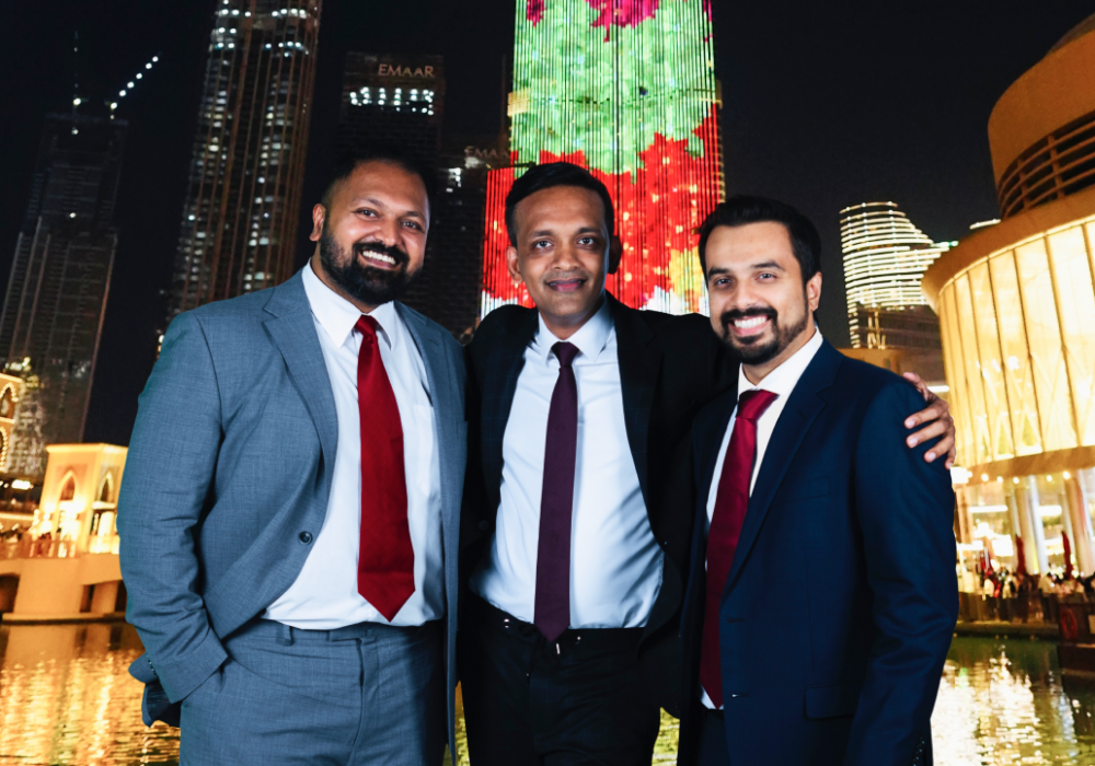 Unique festival of flowers screened on Burj Khalifa by Bisdesk.com